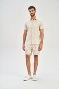 Bermuda Estampada Masculina Acostamento Nature Forms