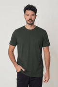 Camiseta Wolf Style Masculina Acostamento Verde Folhagem