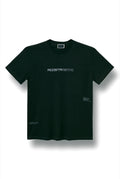 Camiseta Estampa Minimalista Masculina Acostamento Verde Folhagem