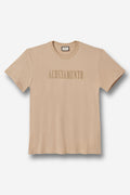 Camiseta Bordado Texturizado Masculino Acostamento Preto