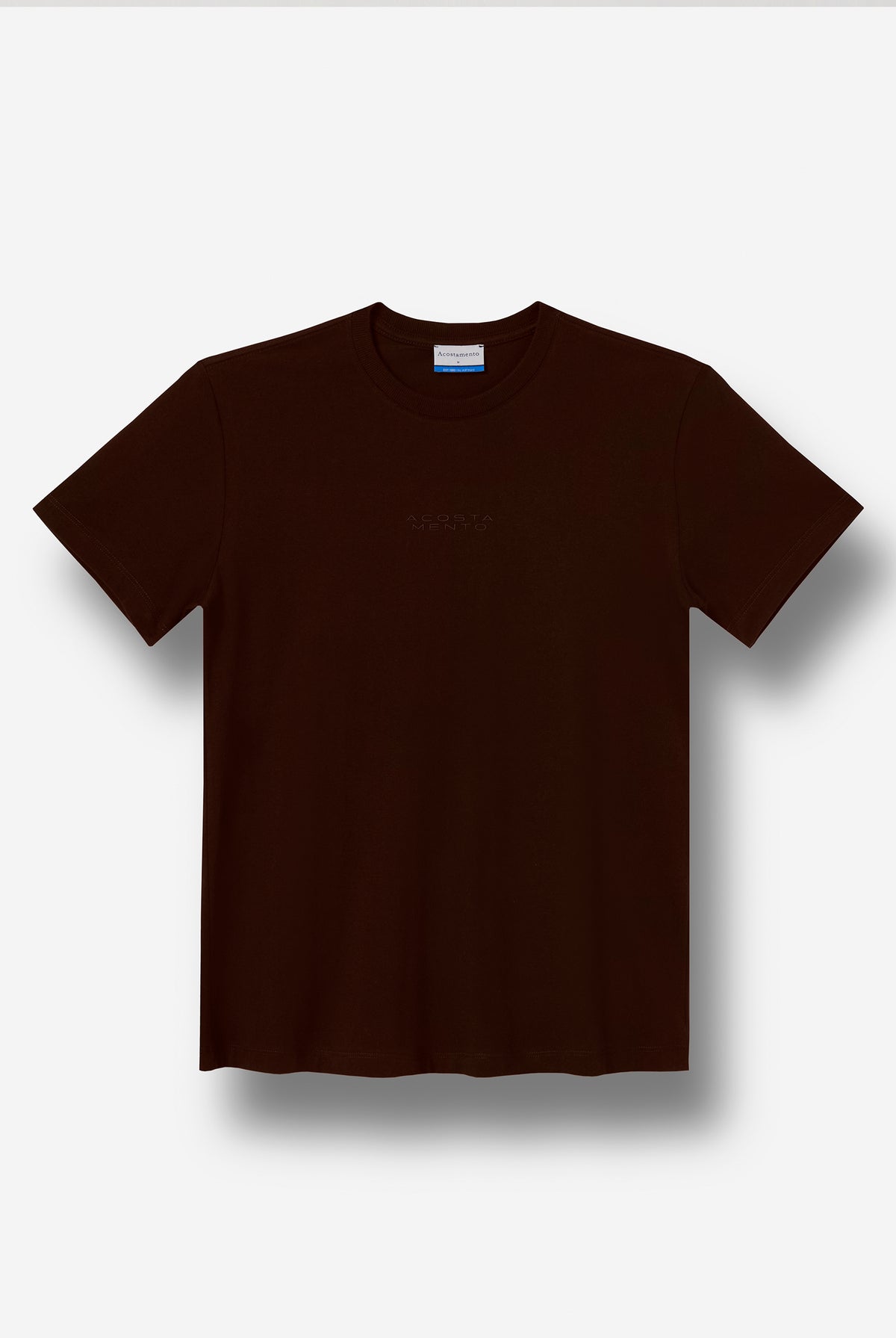 Camiseta Casual Minimalista Masculina Acostamento Amarelo Sunlight