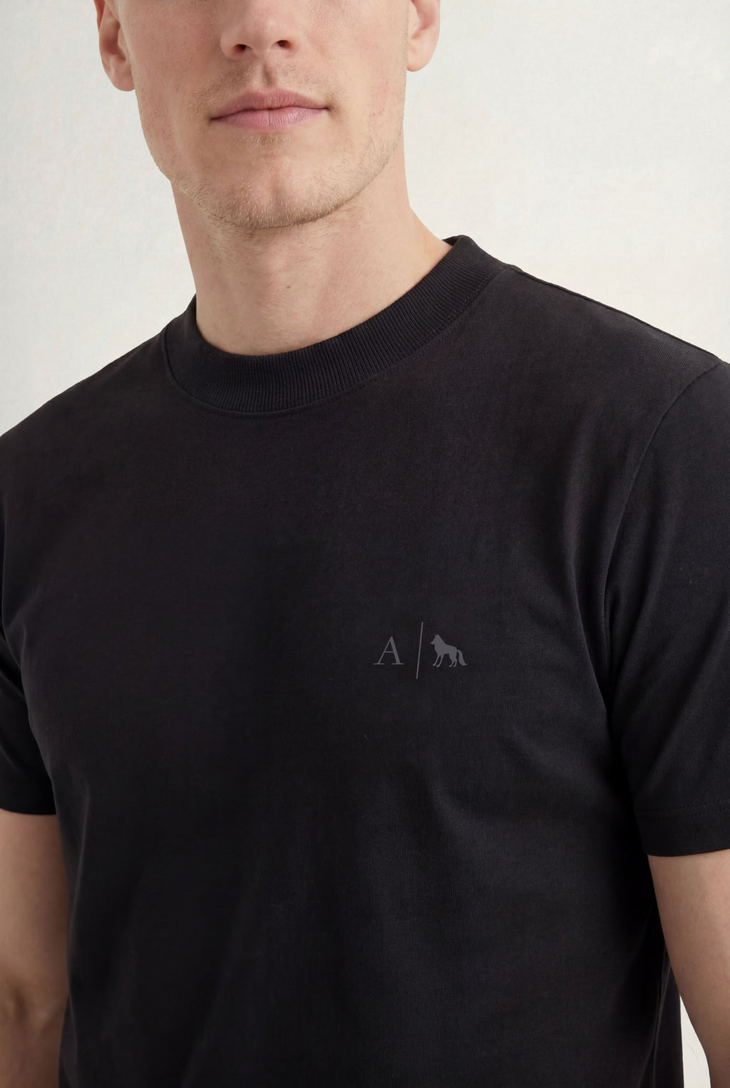 Camiseta Minimalista Masculina Acostamento Preto