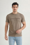 Camiseta Logo Print Masculina Acostamento Goanna