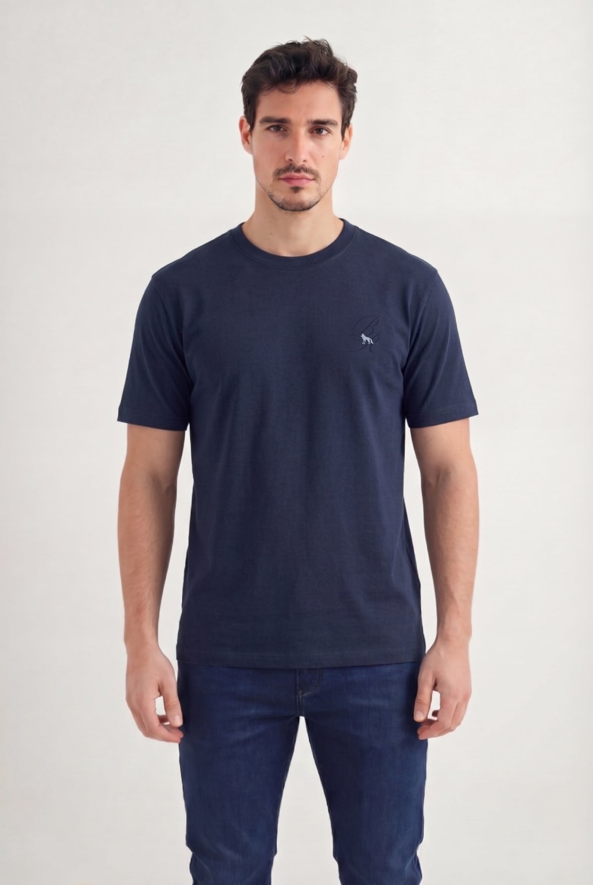 Camiseta Manga Curta 1993 Masculina Acostamento Marinho