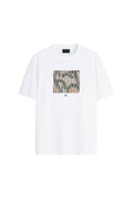 Camiseta Estampada Masculina Acostamento Branco