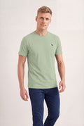 Camiseta Essencial Logo Masculina Acostamento Verde Cidreira