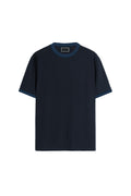 Camiseta Casual Básica Masculina Acostamento Preto