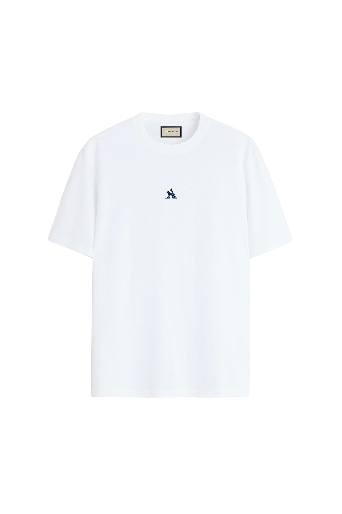 Camiseta Estampada Masculina Acostamento Branco