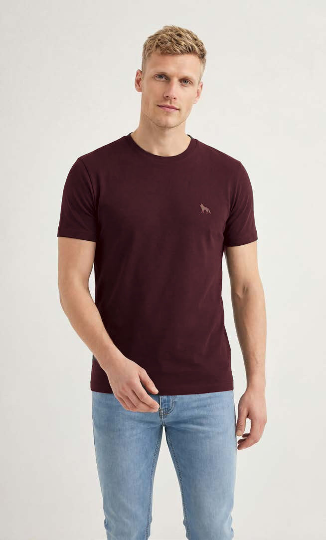 Camiseta Com Elastano Casual Masculina Acostamento Barca
