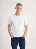 Camiseta Tech Básica Essential Masculina Acostamento Branco