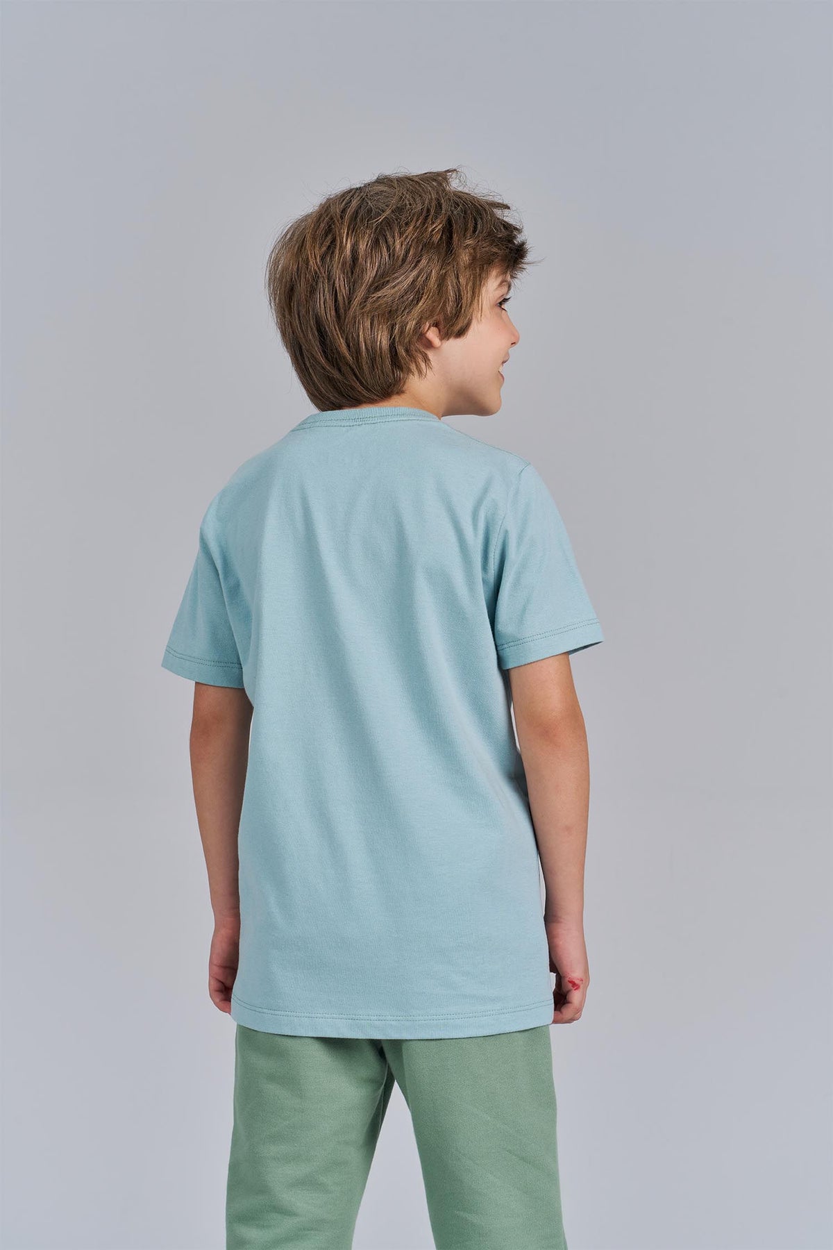 Camiseta Wolf Brand Menino Acostamento Next Verde Ibiza