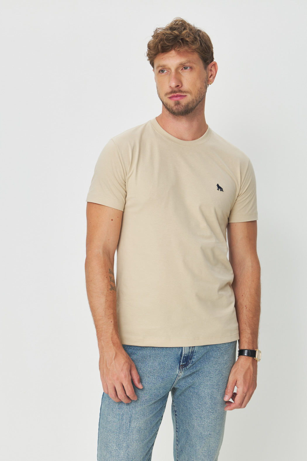 Camiseta Básica Masculina Acostamento Ceramica