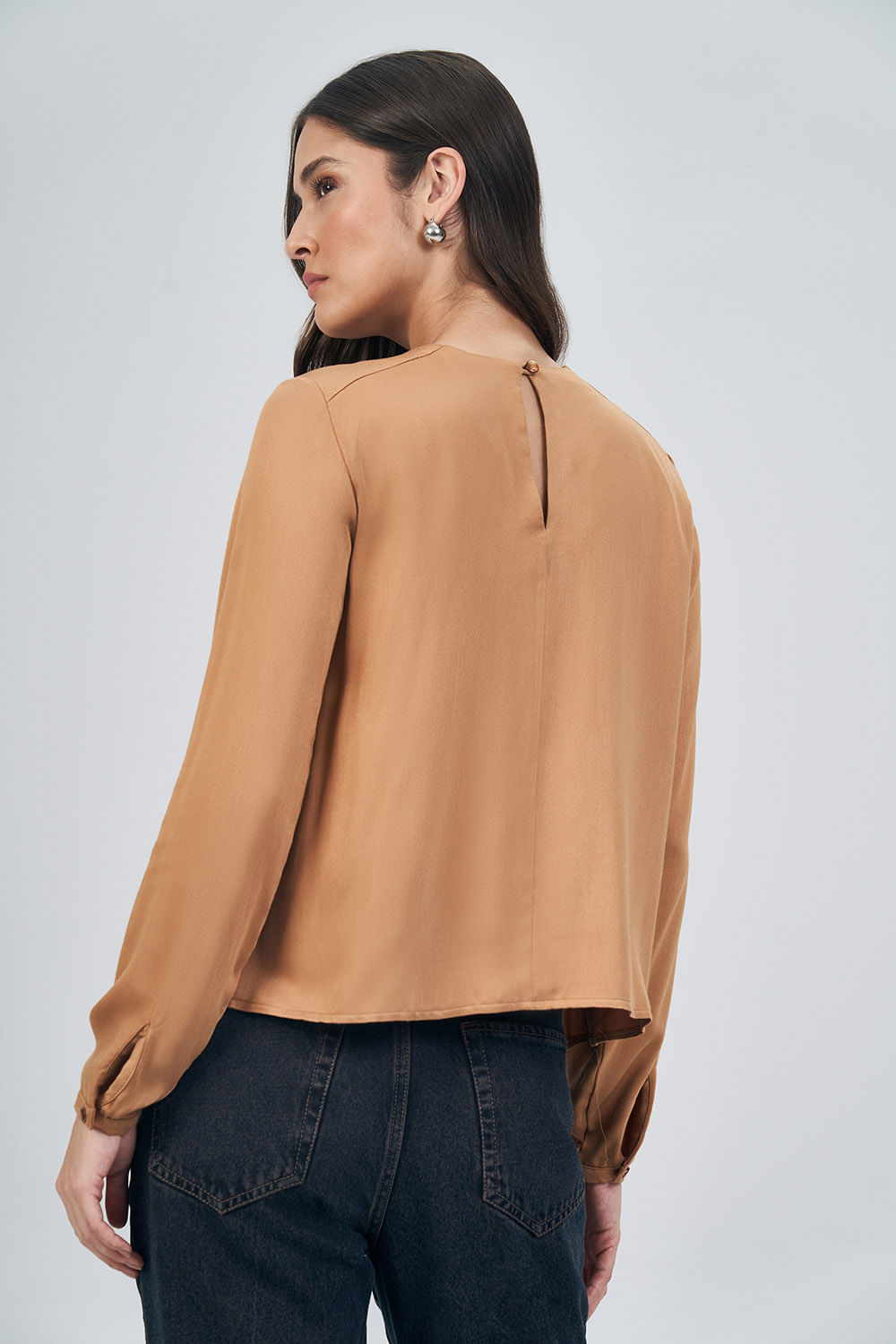 Blusa Cut Detail Feminina Acostamento Siena