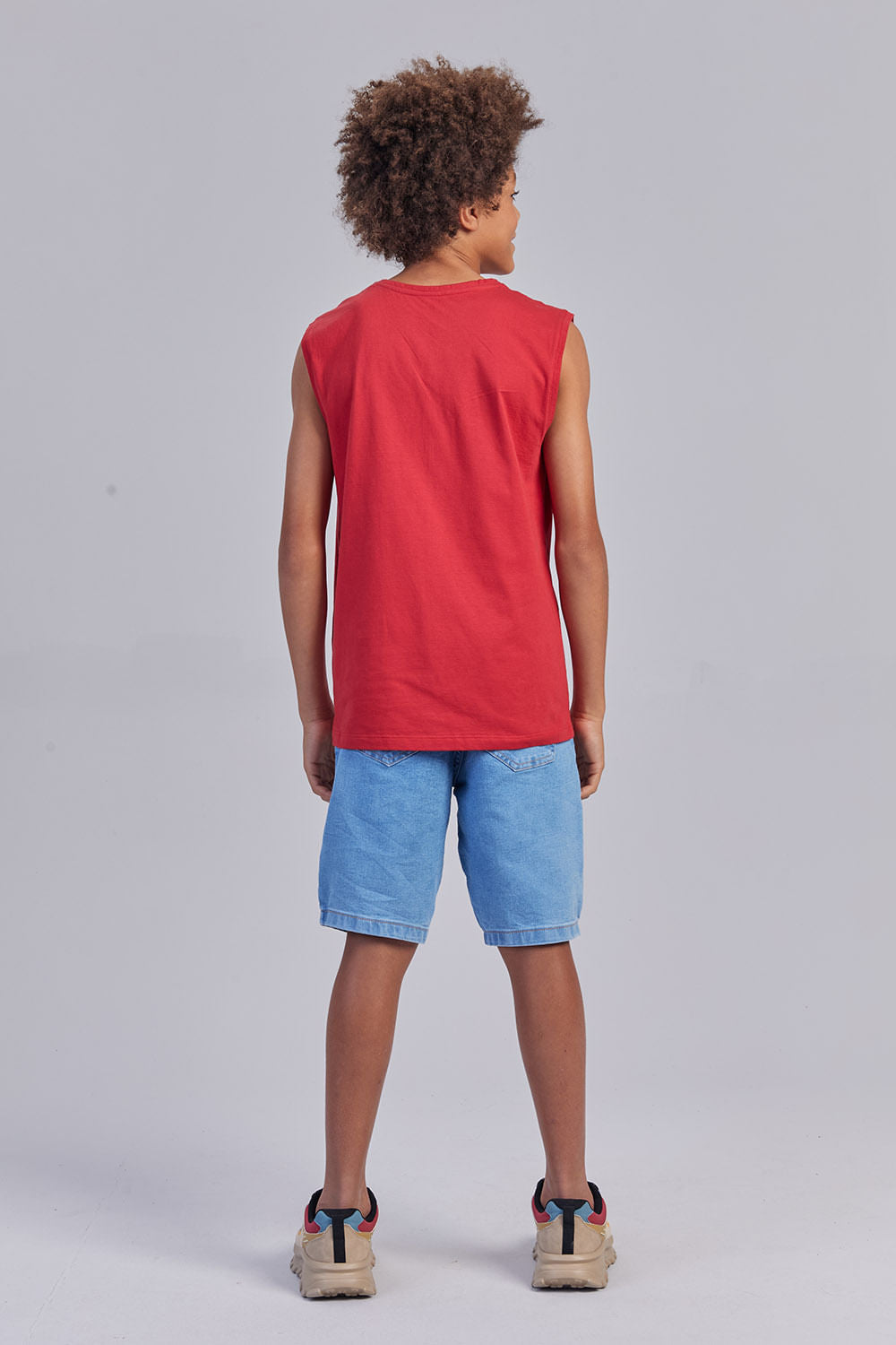 Regata Essential Menino Acostamento Next Vermelho Chilli
