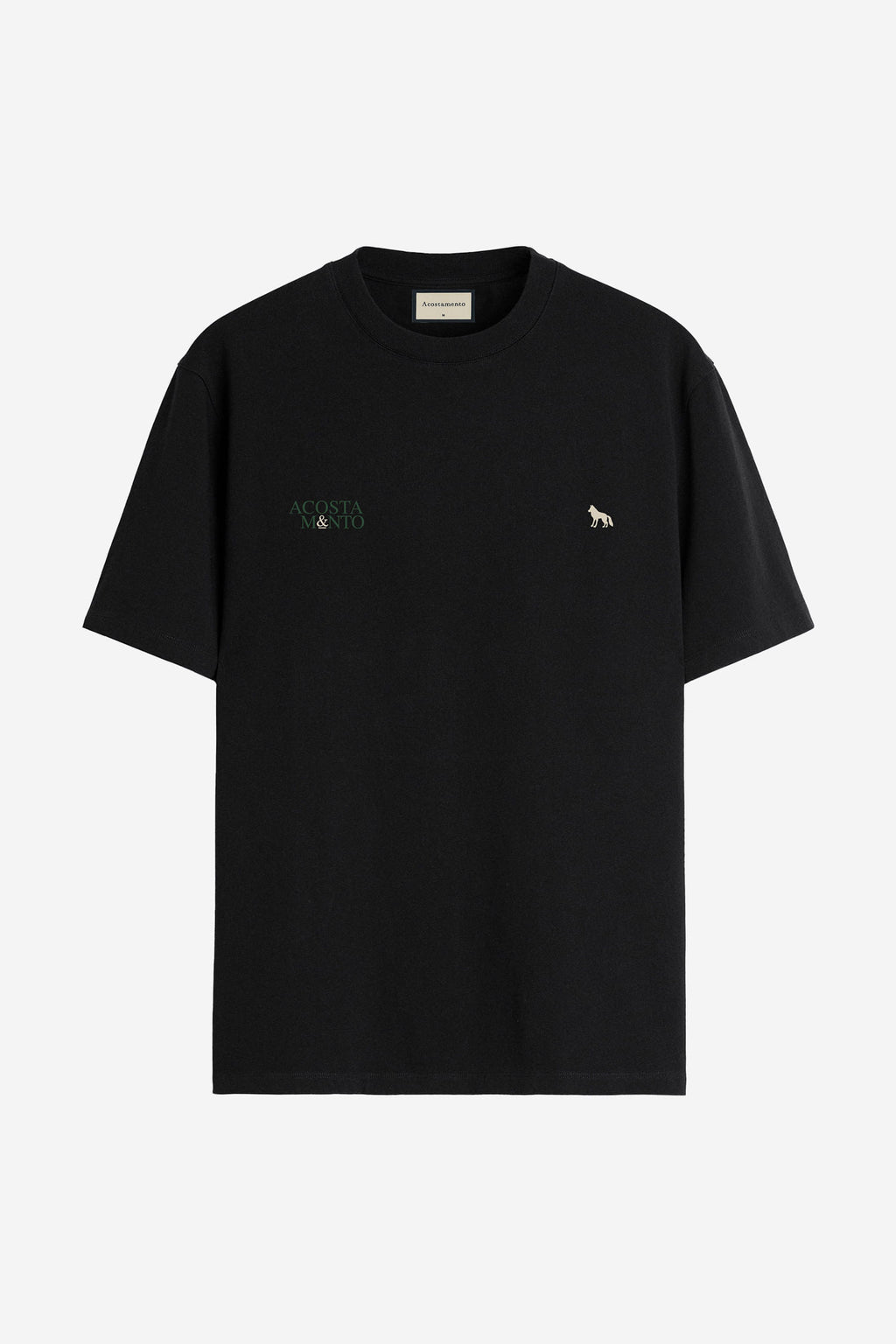 Camiseta Road Casual Masculina Acostamento Preto