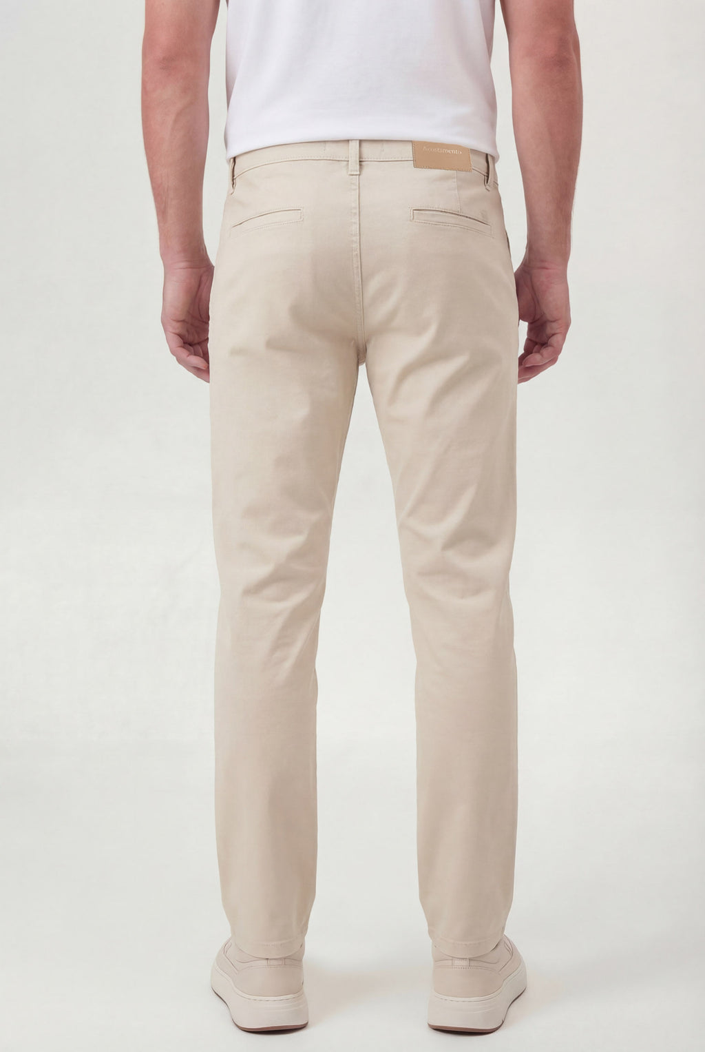 Calça Elegance Skinny Masculina Acostamento Natural
