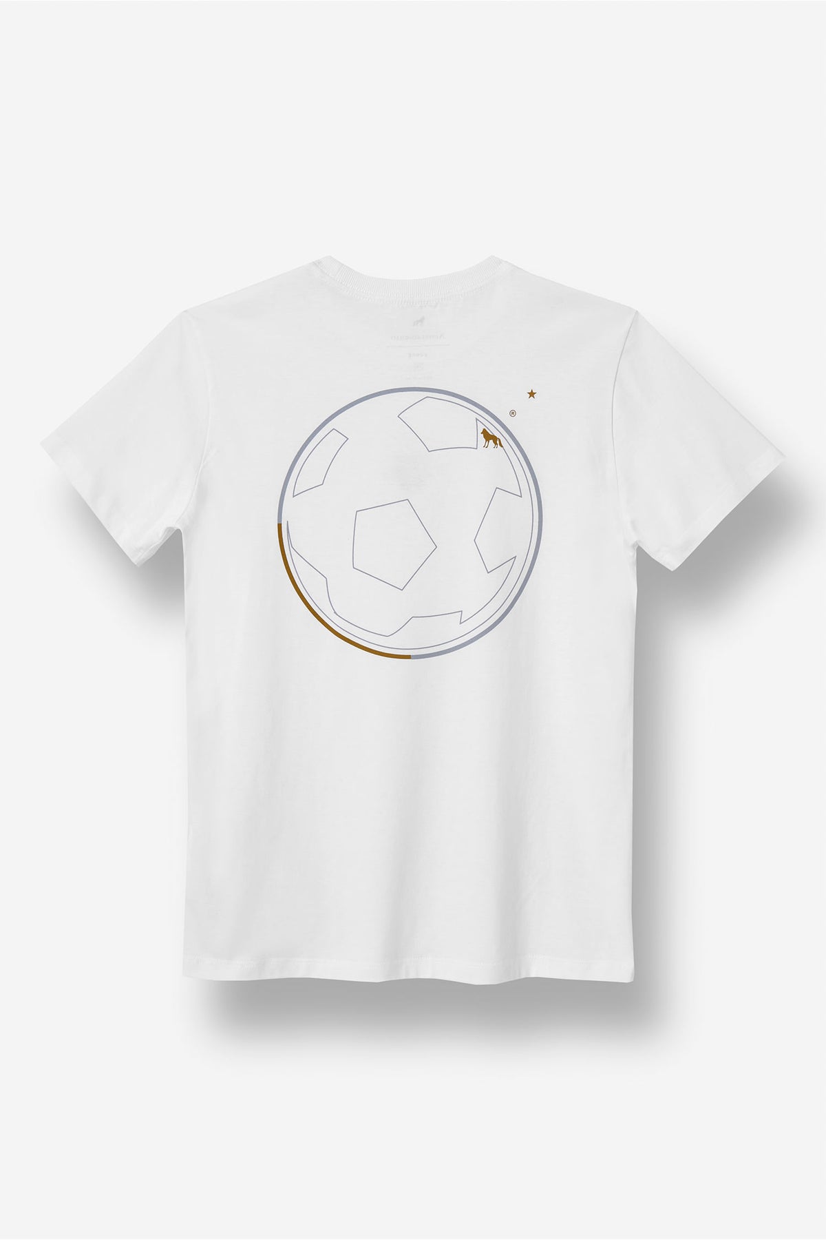 Camiseta Copa Estampada Menino Acostamento Next Branco