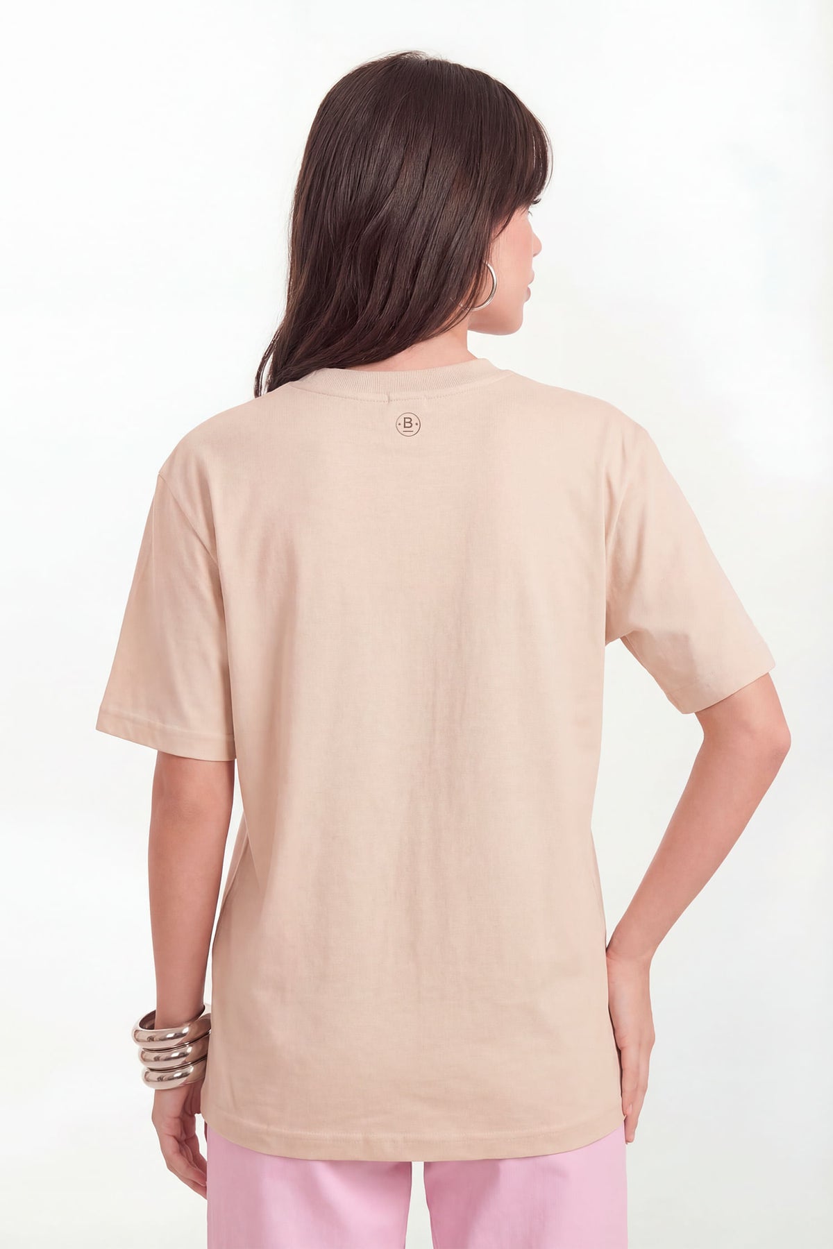 T-Shirt With Love Feminina Inblanche Sand