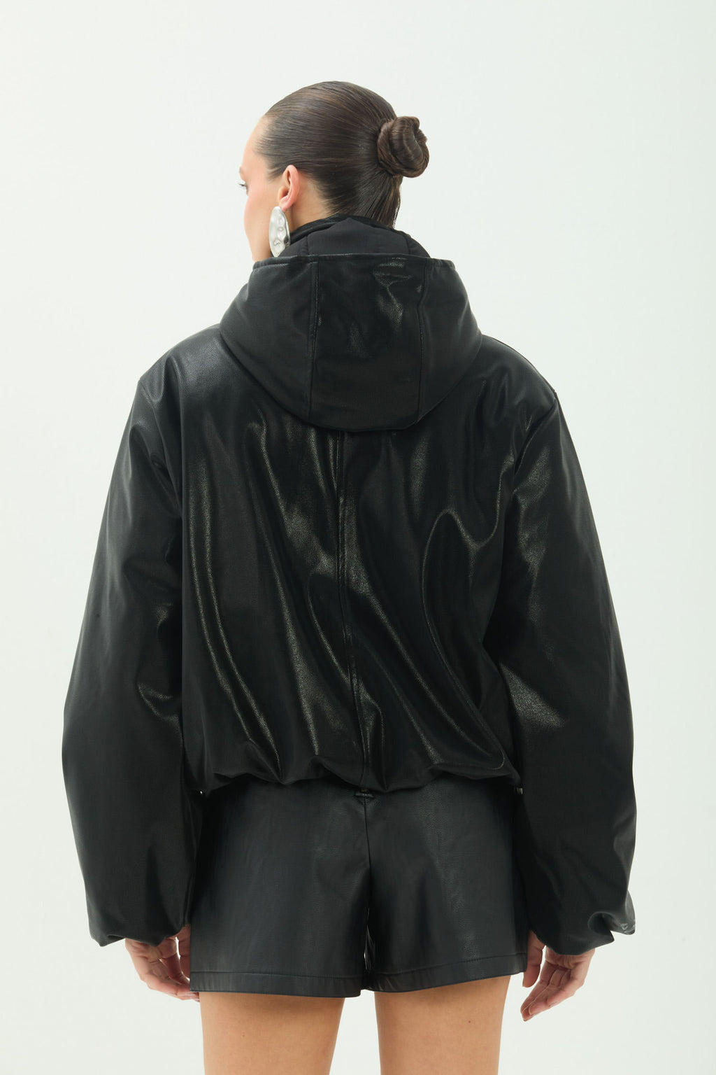 Jaqueta Com Capuz ACT Feminina Preto