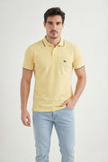 Polo Piquet Masculina Acostamento Marrom Ipe