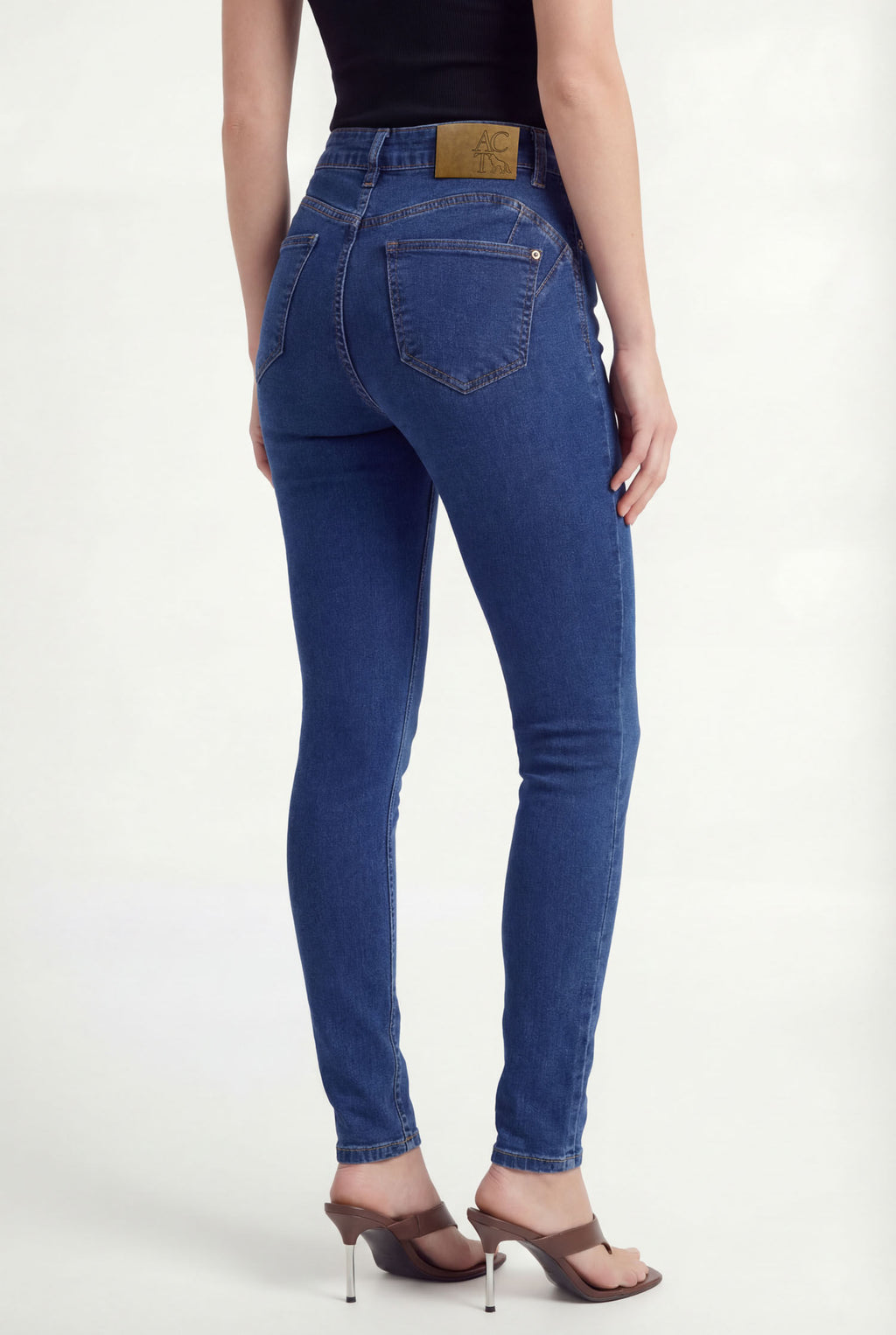Calça Jeans Skinny Sculpted ACT Feminina Jeans Intermediario