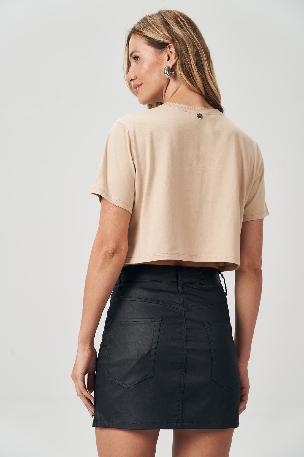 T-Shirt Wild Soul Shiny Feminina Acostamento Sand