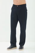 Calça Alfaiataria Clássica Masculina Acostamento Marinho