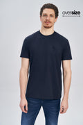 Camiseta Bordado Max Masculina Oversize Acostamento Verde Militar