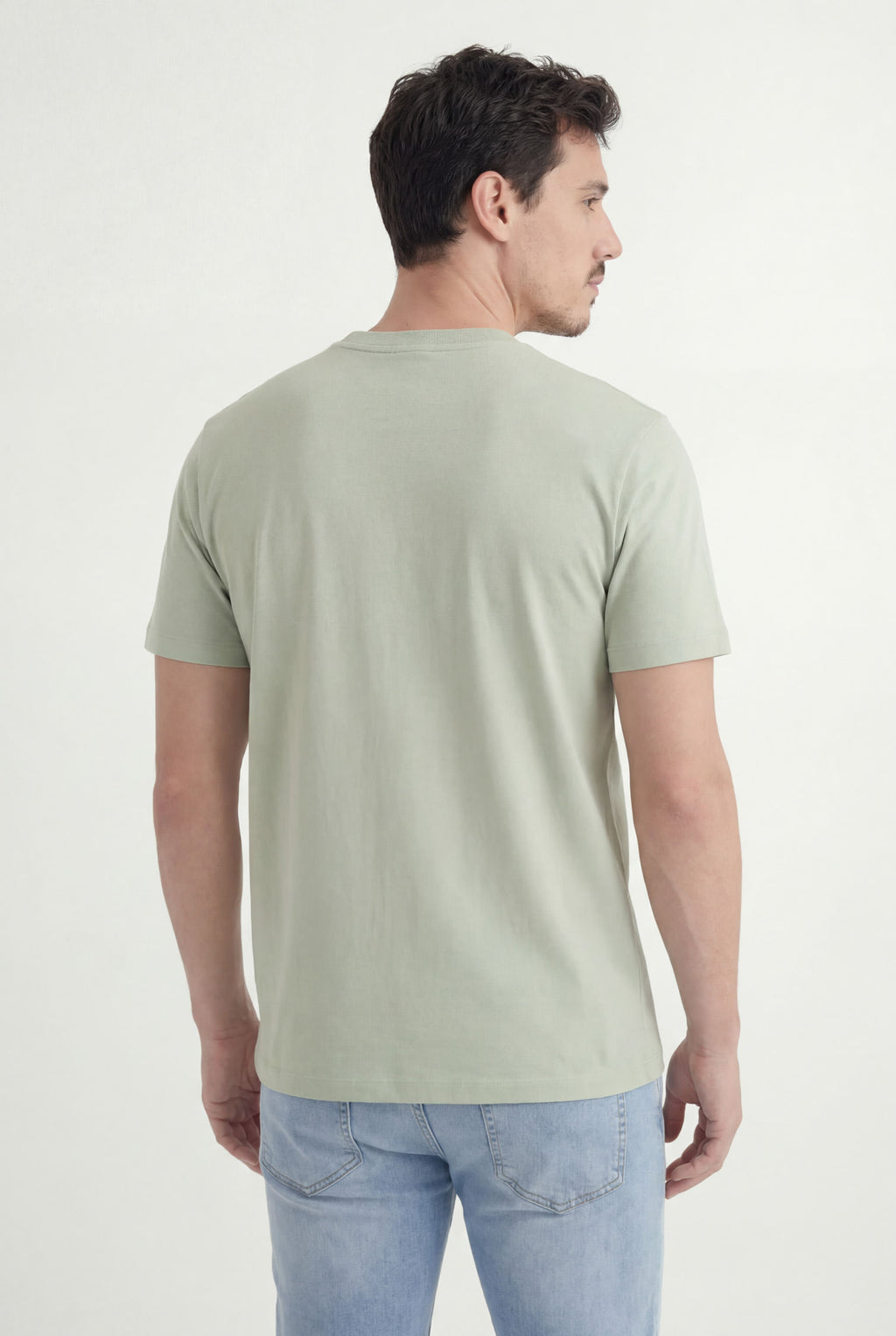 Camiseta Básica Masculino Acostamento Verde Cidreira