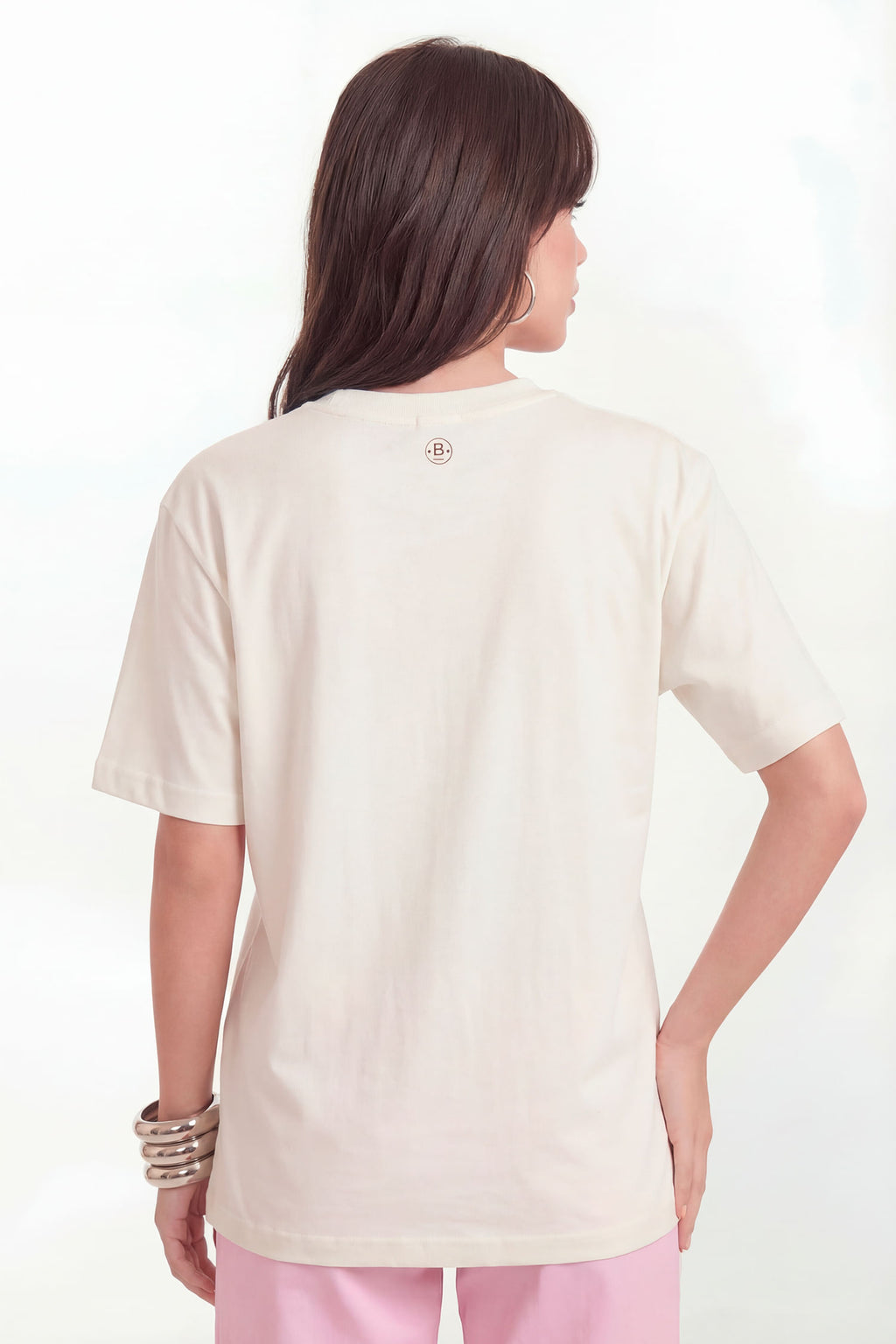 T-Shirt With Love Feminina Inblanche Off White
