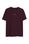 Camiseta Bordado Central Masculina Oversize Acostamento Bordo Sangria