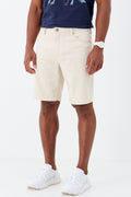 Bermuda Linho Masculina Acostamento Natural