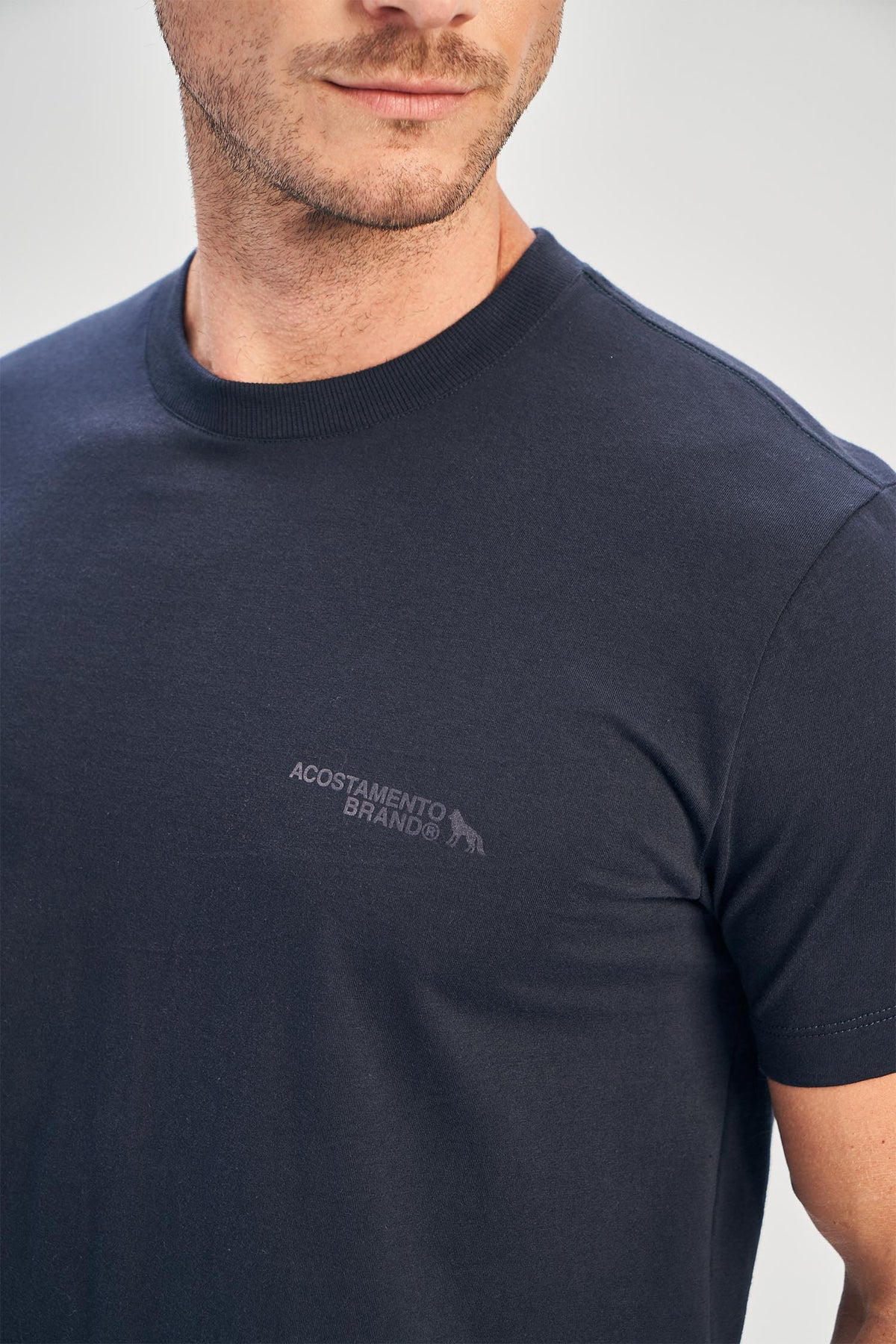 Camiseta Timeless Masculina Acostamento Azul Maresia