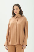 Camisa Elegante Com Aplicações ACT Feminina Fendi