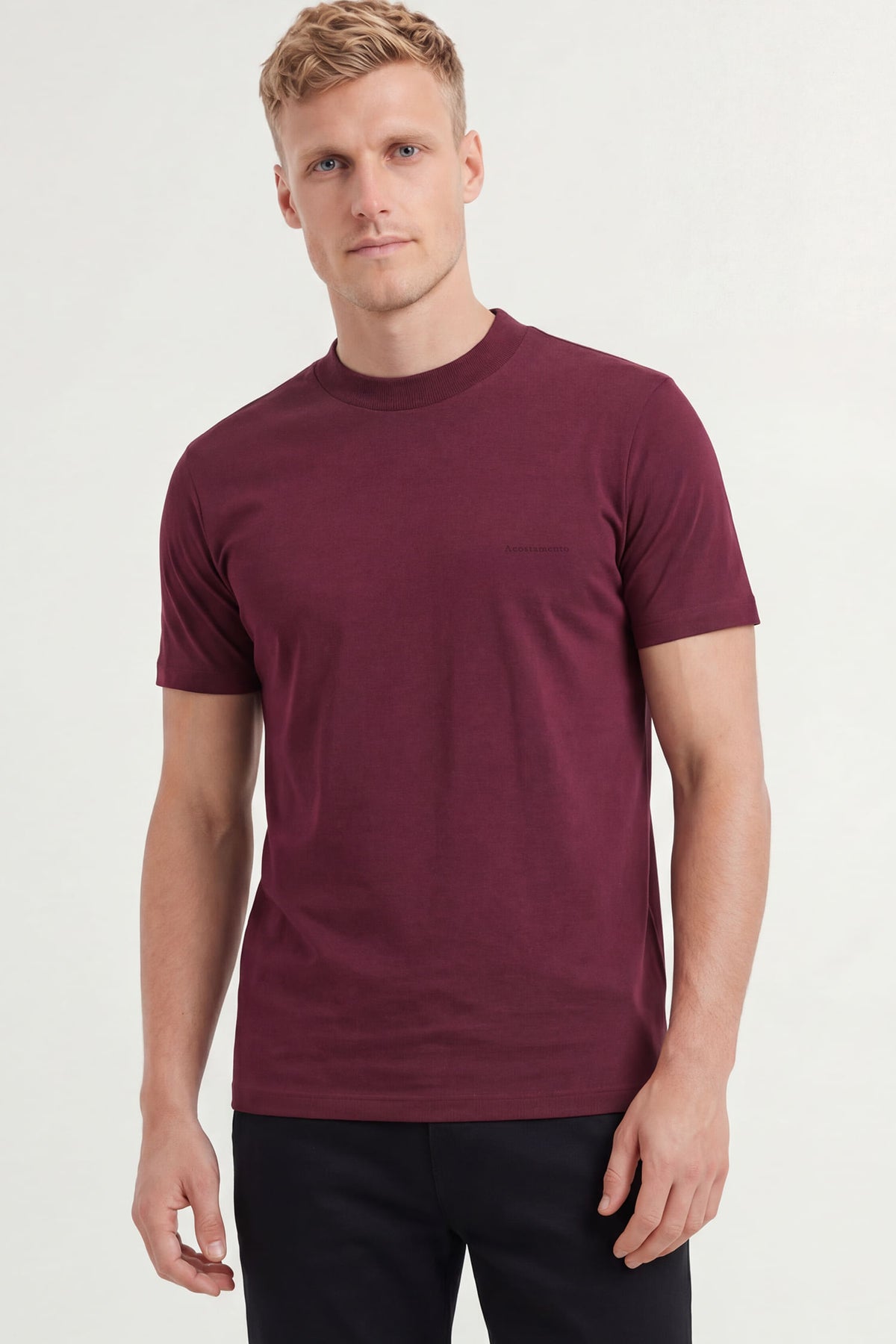 Camiseta Lobo Casual Masculina Acostamento Barca