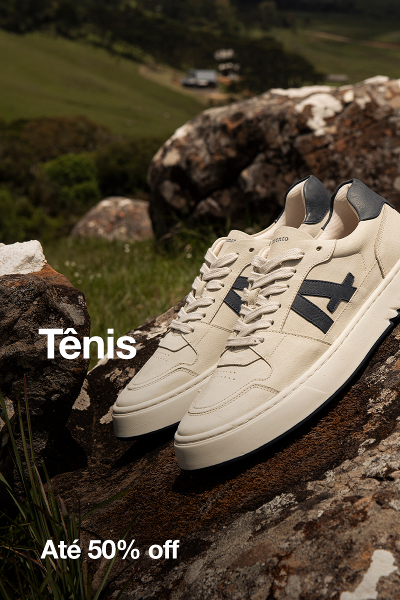 Tênis até 50% off