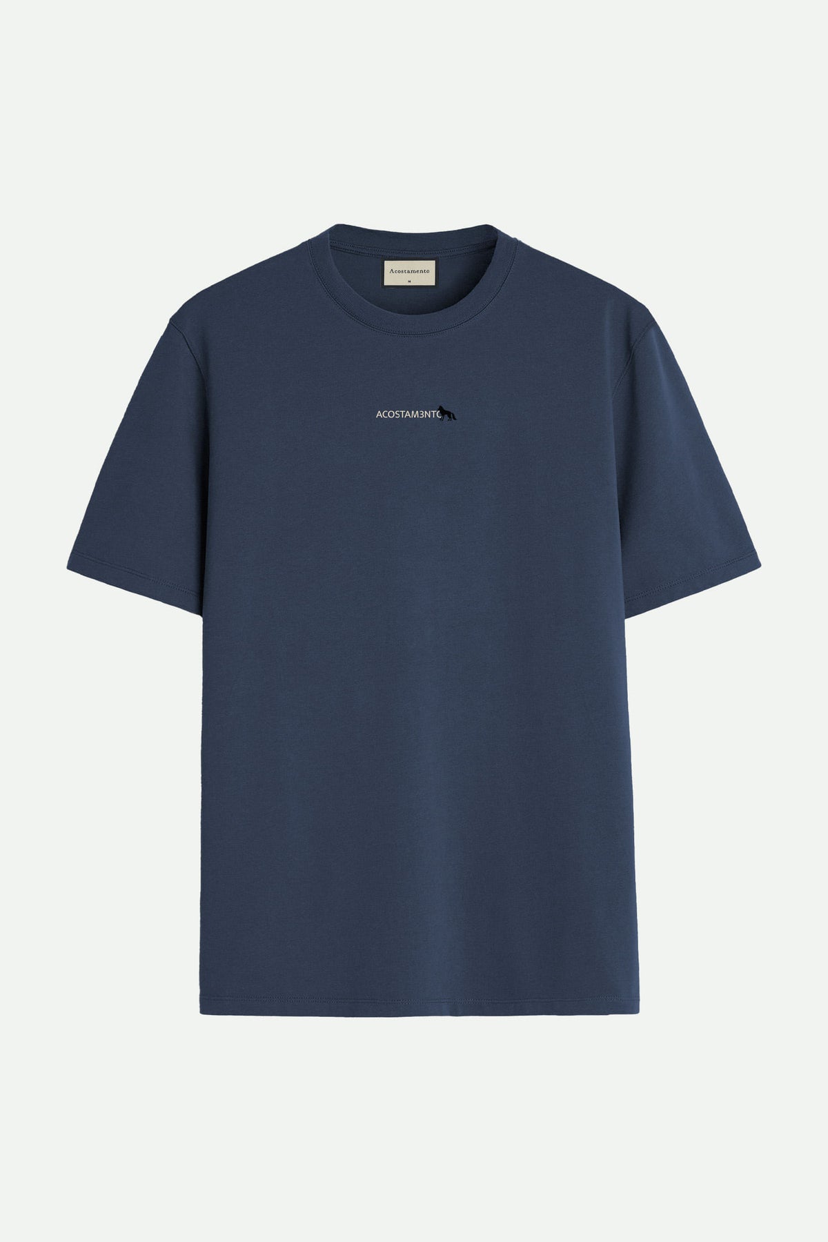 Camiseta Wolf Urban Masculina Acostamento Azul Navy
