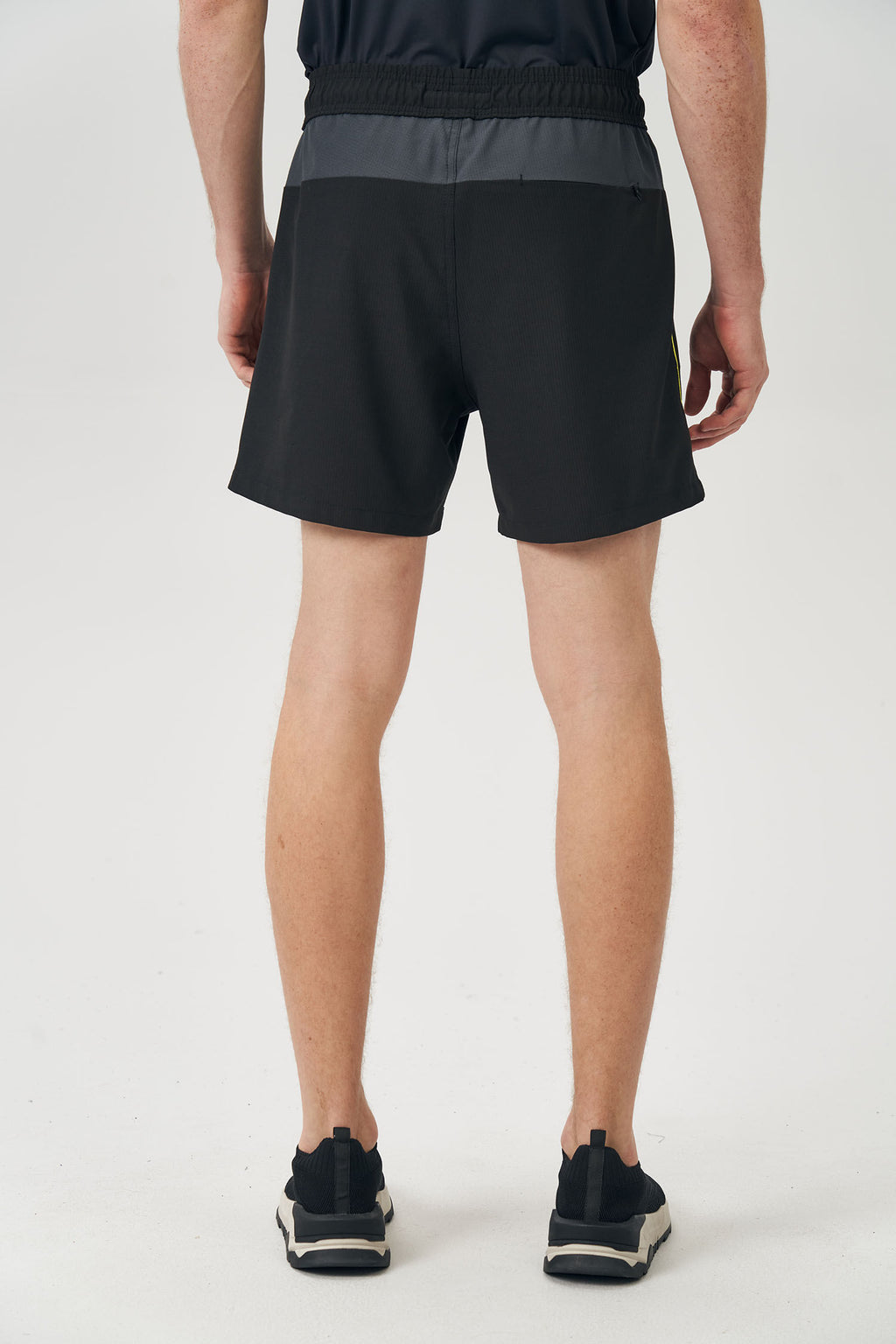 Short Casual Com Friso Masculino Acostamento Marinho C/ Friso Azul