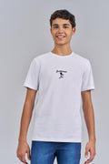 Camiseta The Rose Menino Acostamento Next Branco