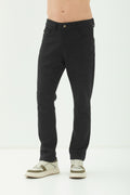 Calça Moletom Casual Masculina Acostamento Preto