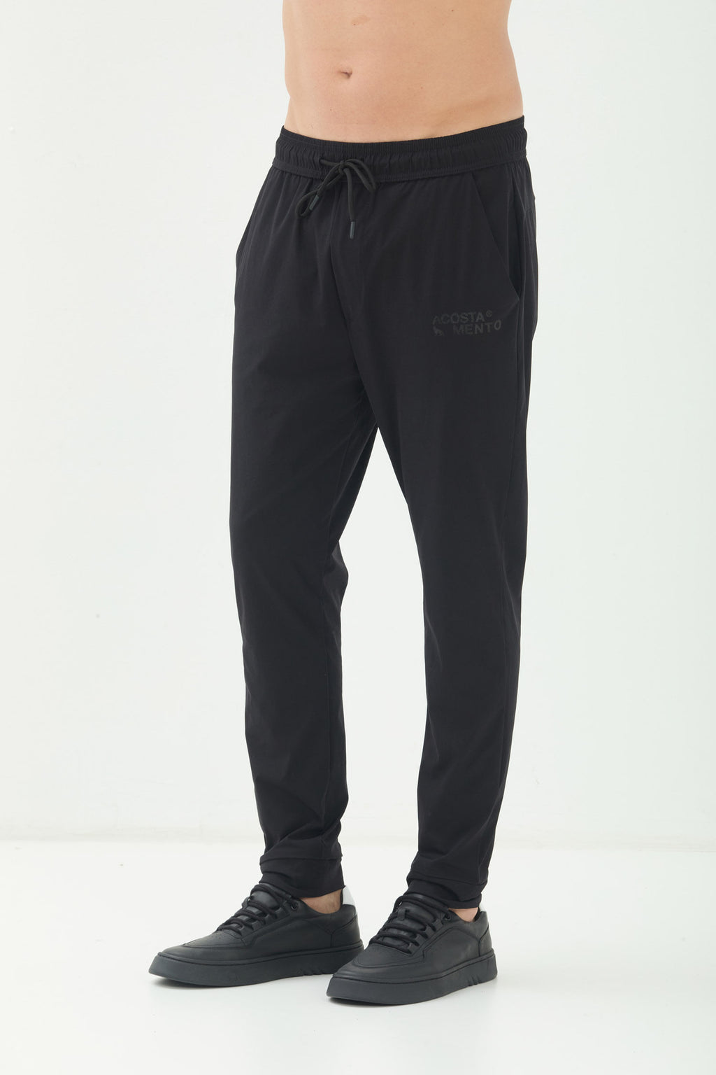 Calça Tech Esportiva Masculina Acostamento Preto