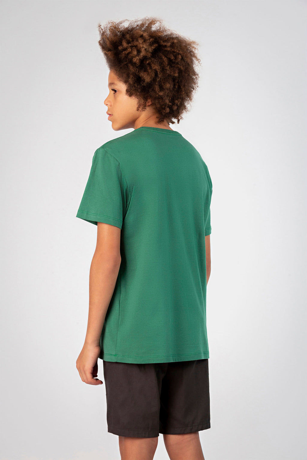 Camiseta Wolf Bordado Young Menino Acostamento Marinho