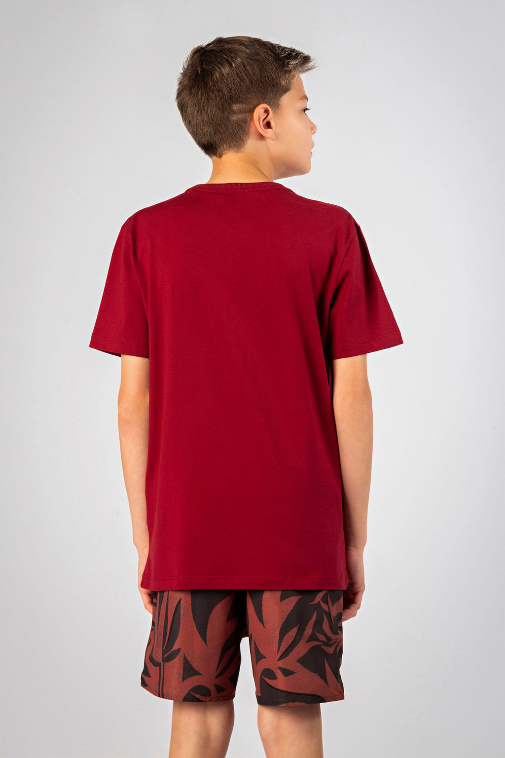 Camiseta Gola V Young Menino Acostamento Bali