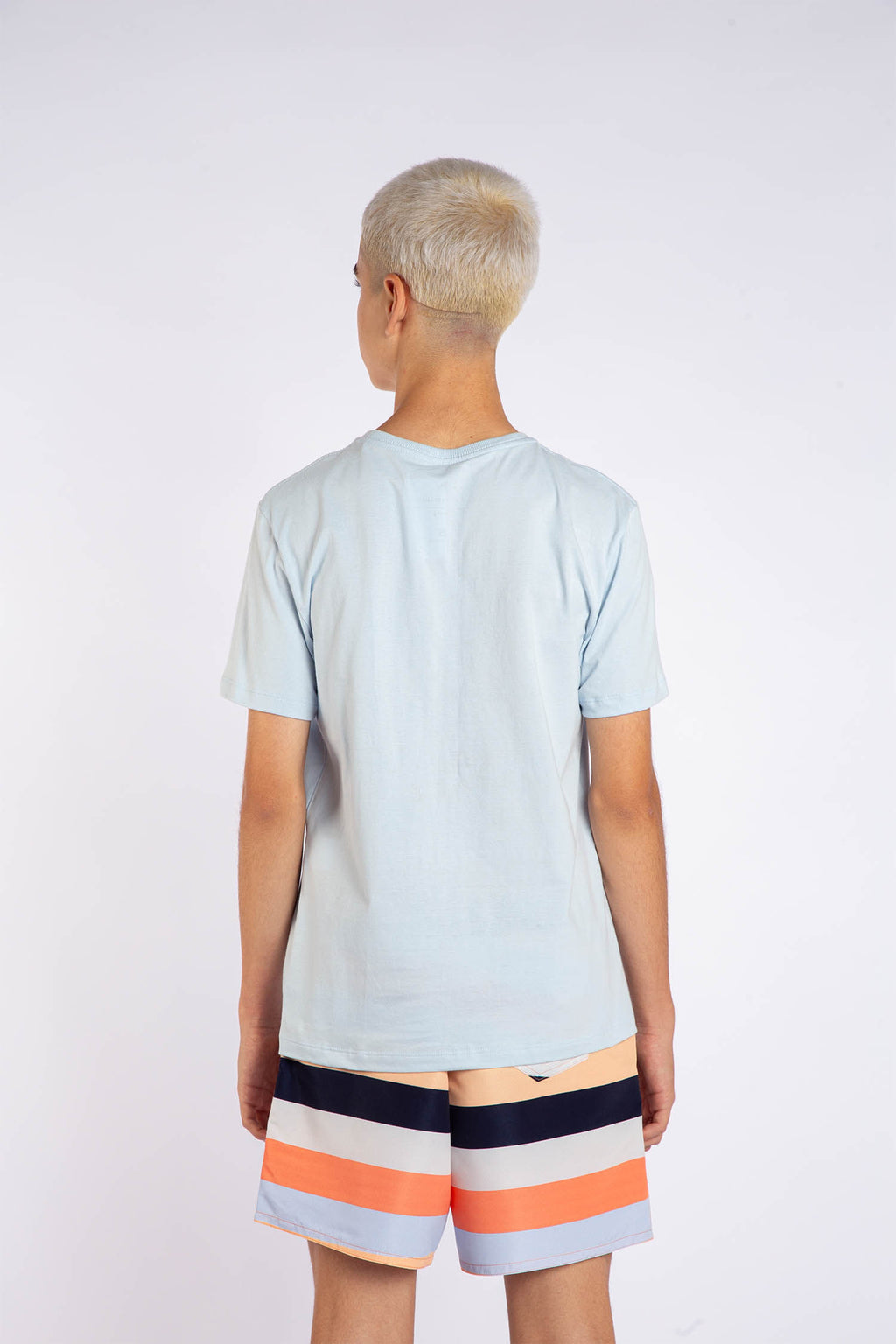 Camiseta South City Young Menino Acostamento Azul Maresia
