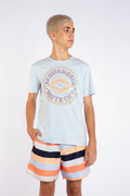 Camiseta South City Young Menino Acostamento Azul Maresia