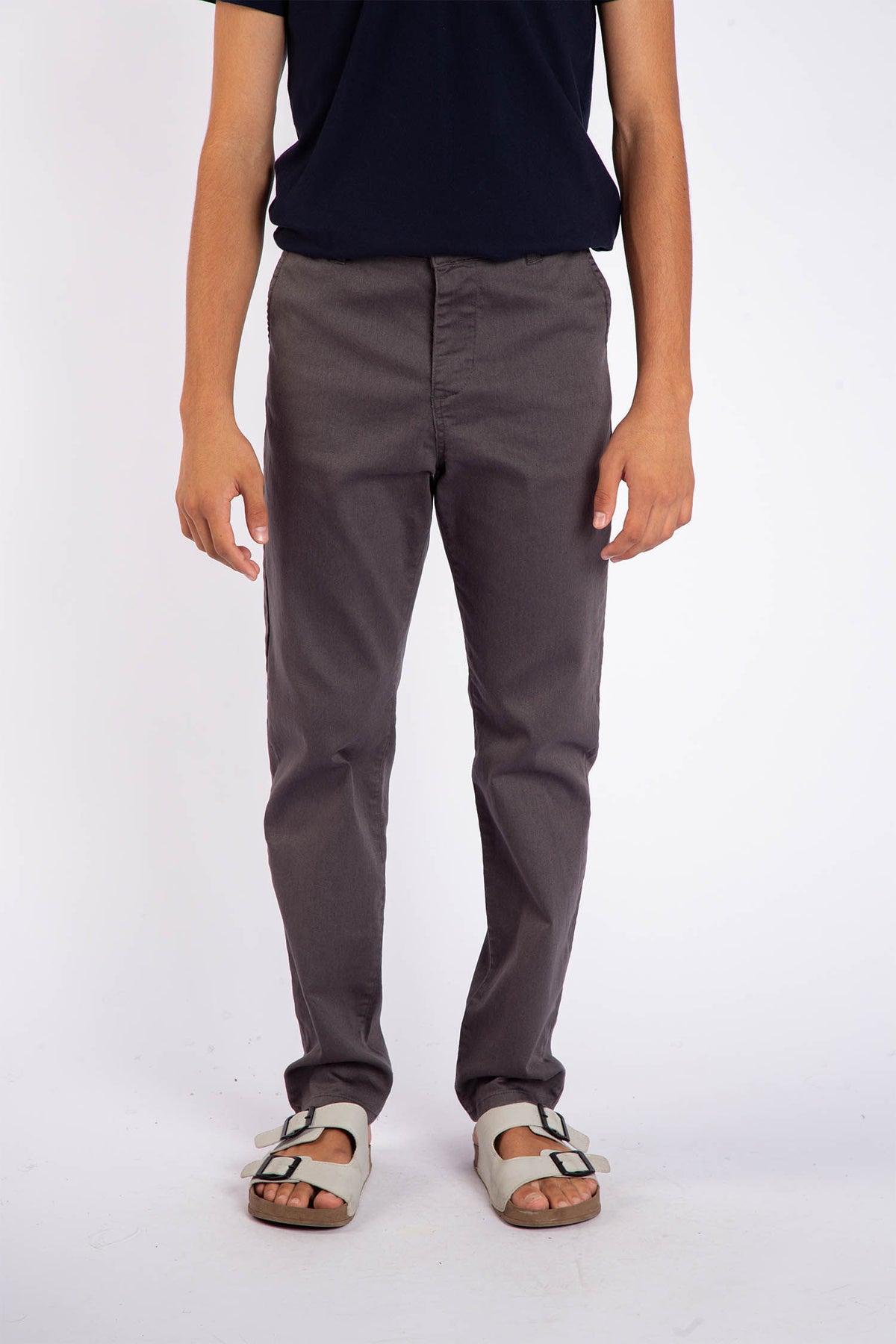Calça Model Young Menino Acostamento Chumbo
