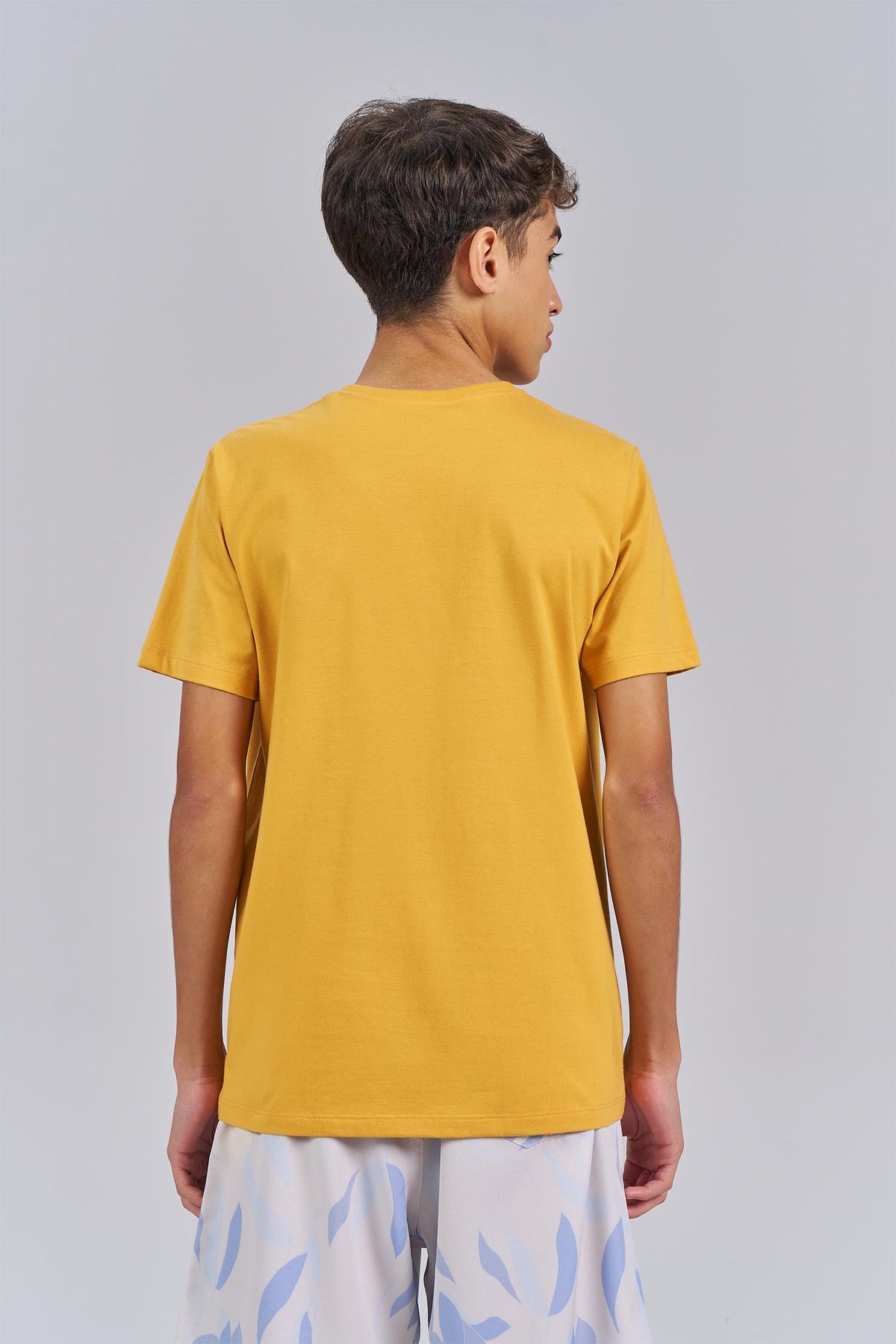 Camiseta Básica Menino Acostamento Next Rosa Cha