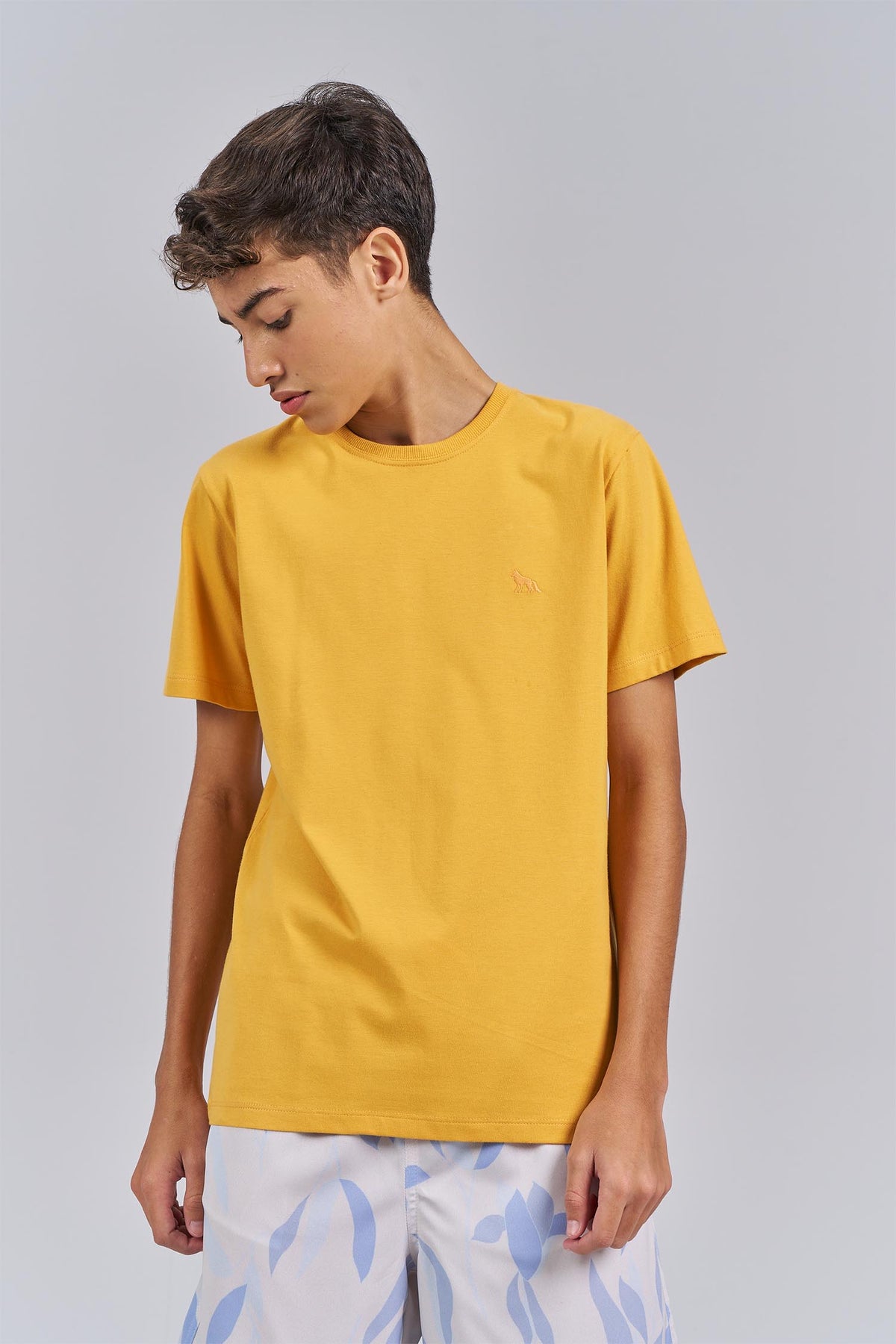 Camiseta Básica Menino Acostamento Next Verde Nativo