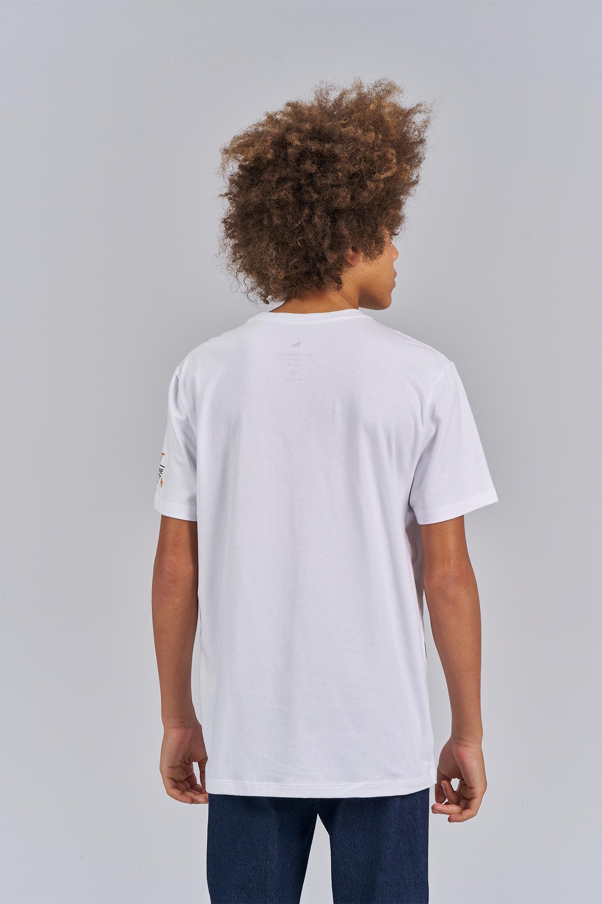 Camiseta ACT Menino Acostamento Next Branco