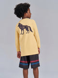Camiseta Mini Touch Menino Acostamento Next Azul Maresia